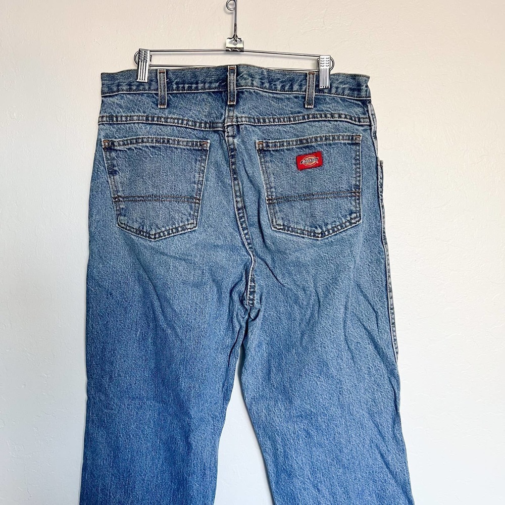 DICKIES Denim Jeans Medium Wash Blue Size 34 X 31